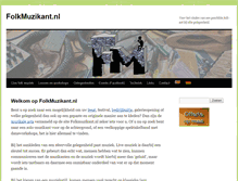 Tablet Screenshot of folkmuzikant.nl